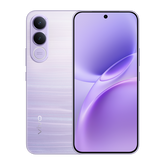 vivo v70 5G Smartphone with a gradient purple design on a white background