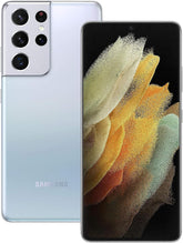 Samsung Galaxy S21 Ultra used smartphone in excellent condition, front and back view, 108MP camera, 5G, AMOLED display