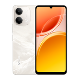 Front and back view of Vivo Y11 5G smartphone showcasing its waterdrop notch display and dual rear camera setup on a clean white background.