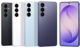 Front and back combo view of Samsung Galaxy S26 Plus 5G, displaying the vibrant high-refresh screen alongside the sleek Armor Aluminum frame design.