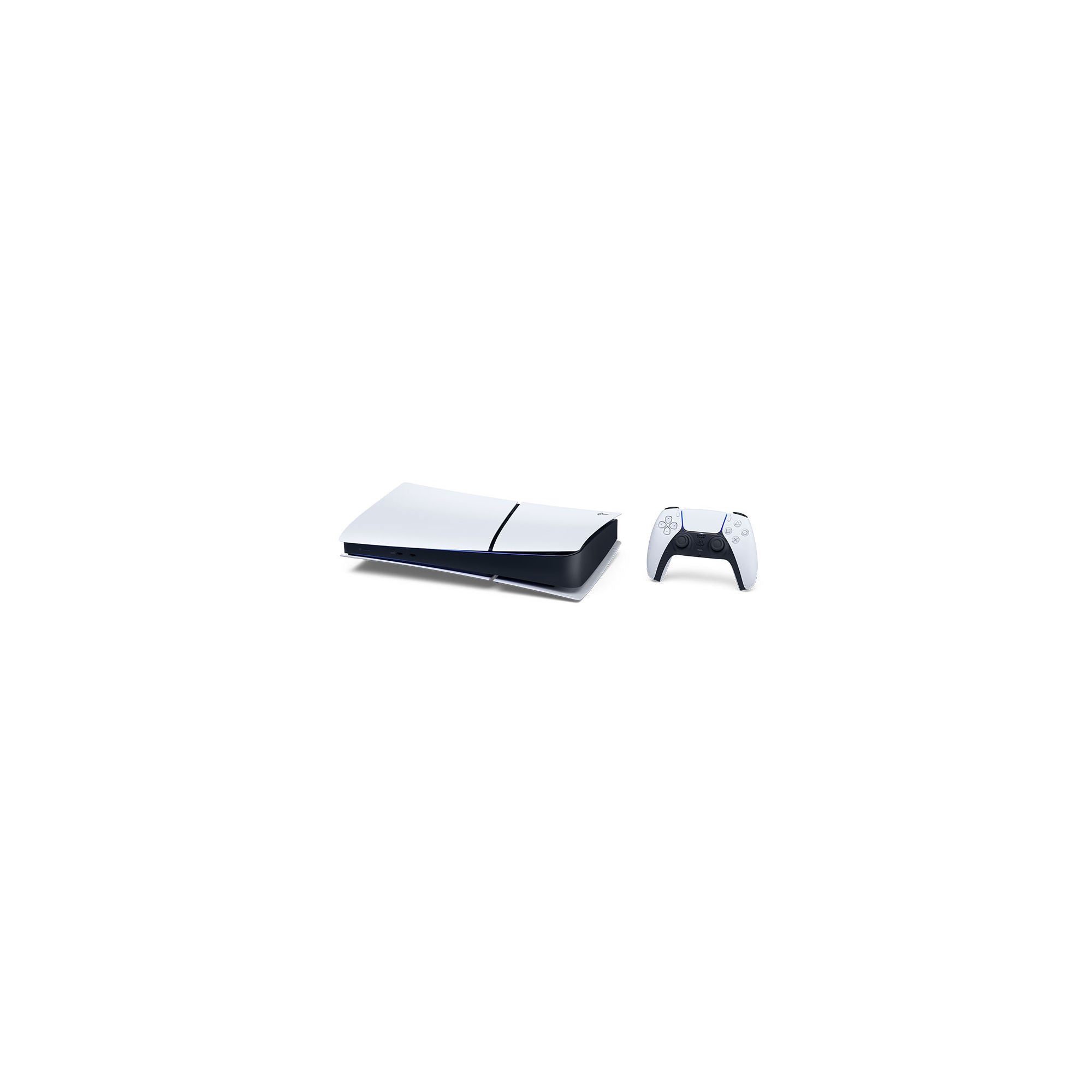 Sony PS5 Slim Digital Edition 825GB – horizontal with DualSense