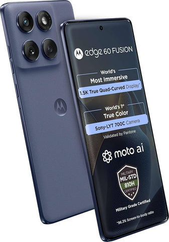 Motorola Edge 60 Fusion 5G-| 6.67″ POLED 120 Hz