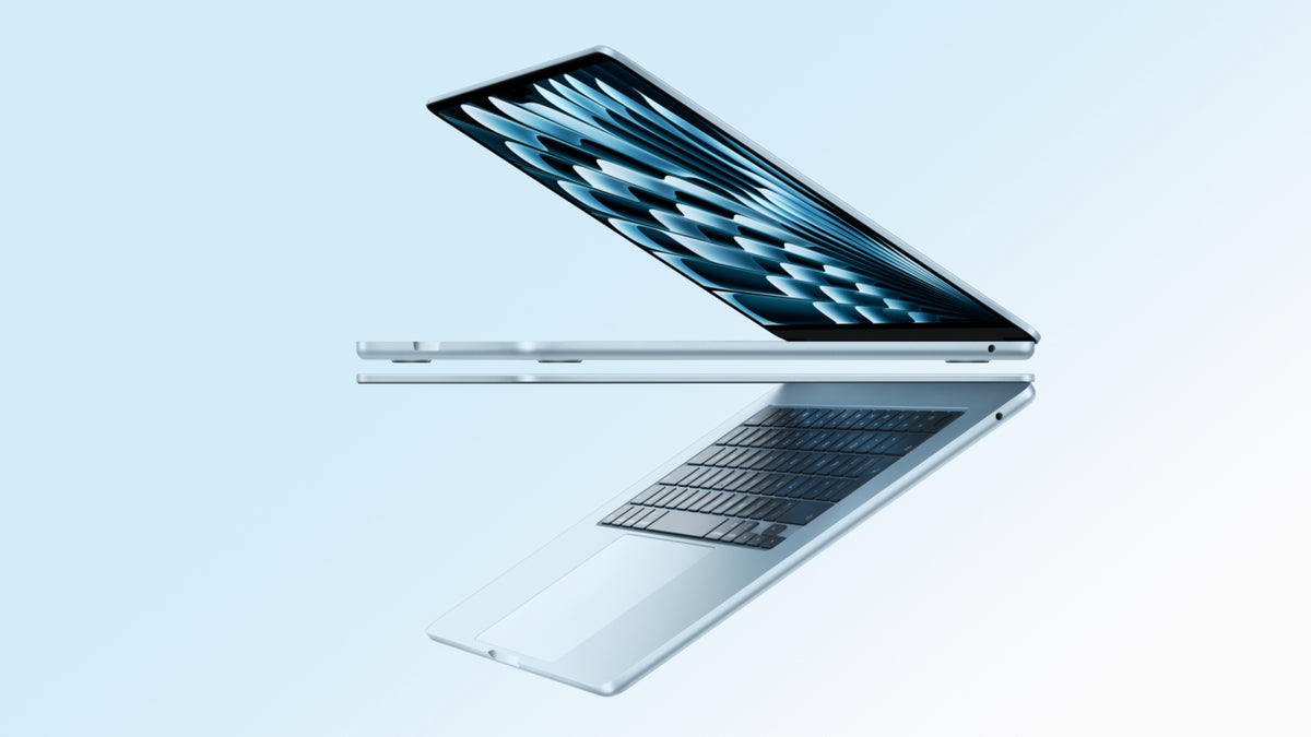 Right side view of Apple MacBook Air 13-inch M4 laptop, showing the 3.5mm headphone jack and ultra-thin aluminum edge.