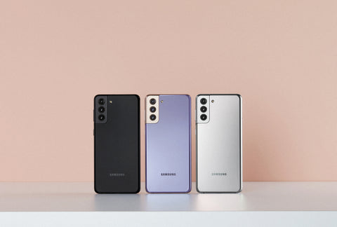 Samsung Galaxy S21+ – Phantom Violet, Phantom Silver and Phantom Black