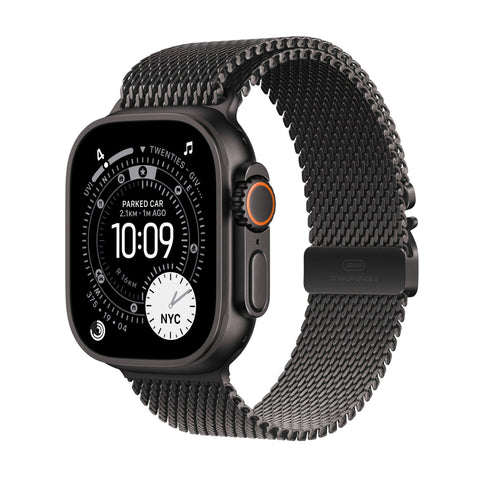 Apple Watch Ultra 3 – Black Milanese Loop
