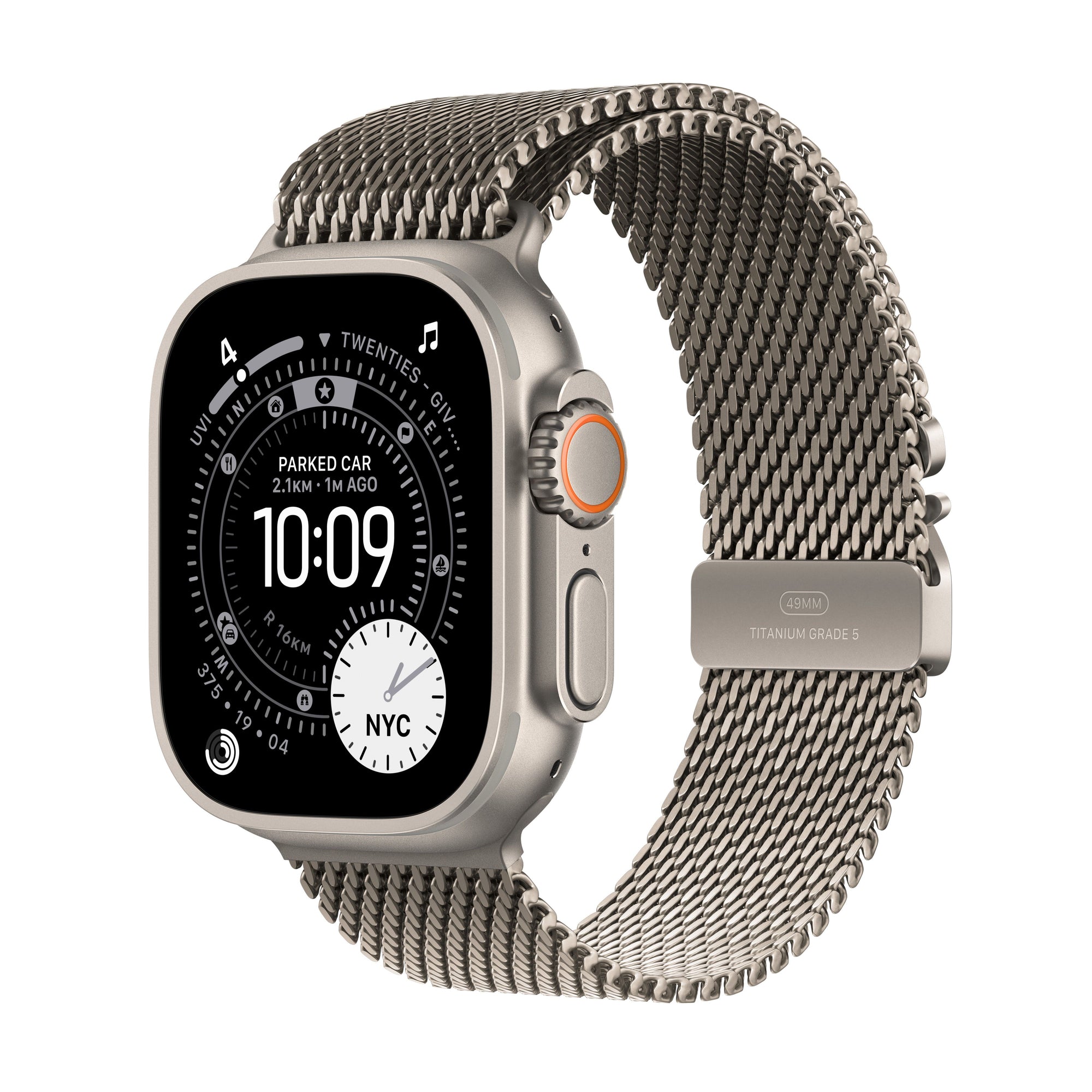 Apple Watch Ultra 3 – Natural Milanese Loop