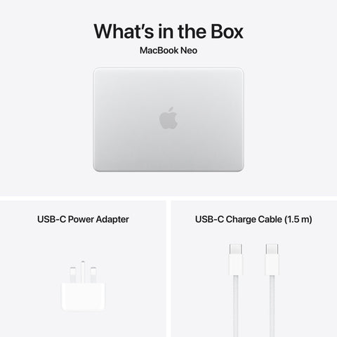 MacBook Neo in the box