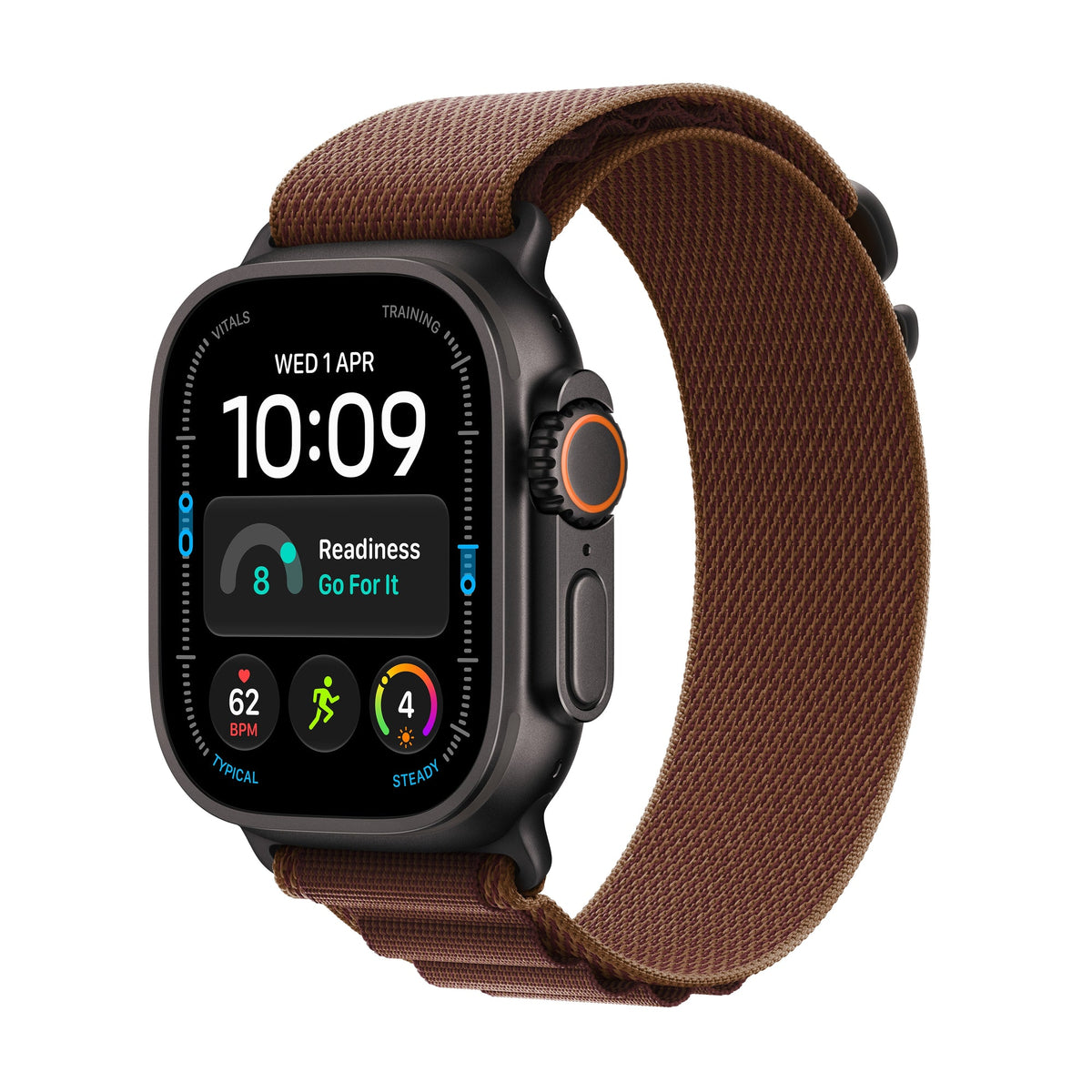 Apple Watch Ultra 4 – Black / Burgundy