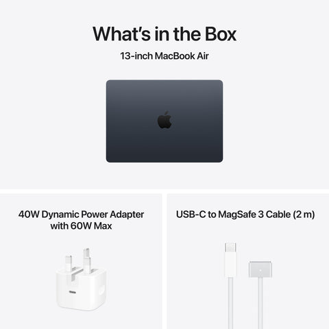 MacBook Air 13 M5 in the box