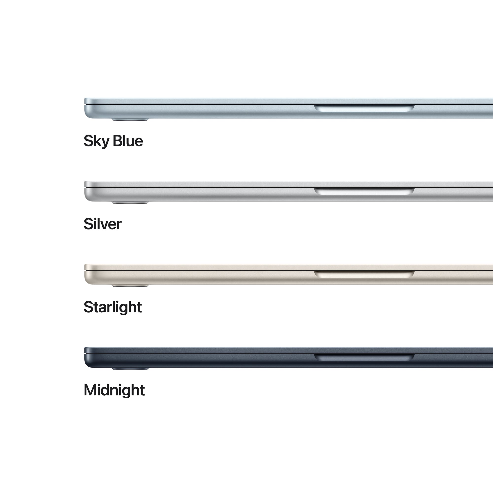 MacBook Air 15 M5 colours