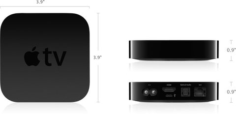 Apple TV 4K (3rd Gen) Wi-Fi –Chip–Siri Remote