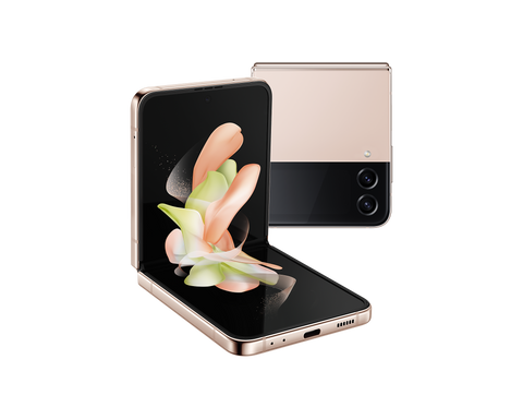 Samsung Galaxy Z Flip 4 – Renewed, Excellent Condition – Gold