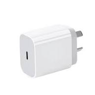 Apple 20W USB-C Power Adapter 2-Pin | Fast Charging Original Charger | Compact Wall Adapter