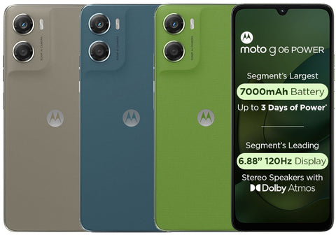 Motorola Moto G06 Power-Smooth Performance
