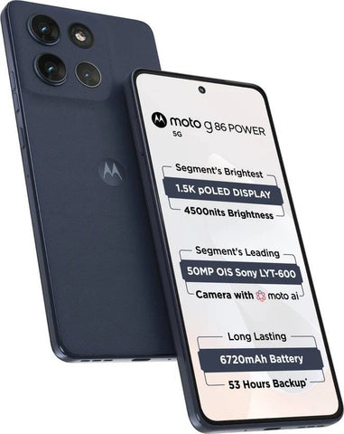 Motorola Moto G86 Power 5G-6.67″ 120Hz OLED
