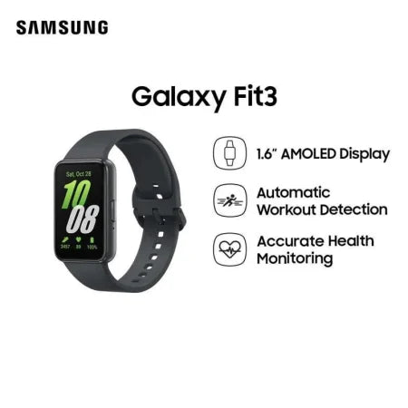 Samsung Galaxy Fit 3 Fitness Tracker 1.6"AMOLED